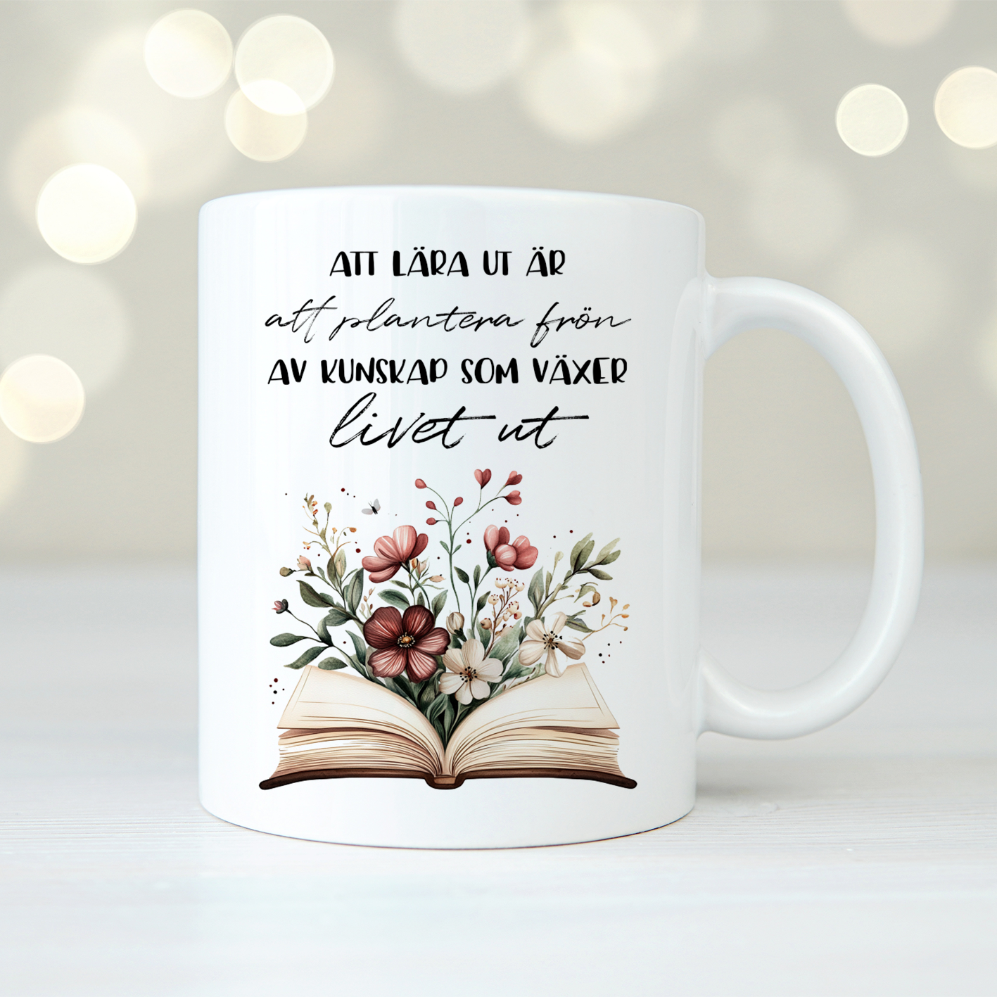 Kunskap som växer | Mugg till fröken, pedagog & lärare