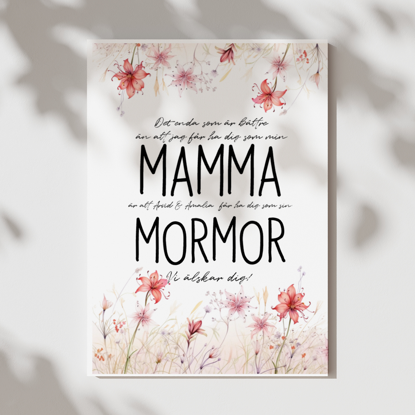 Barnbarn | Poster med text