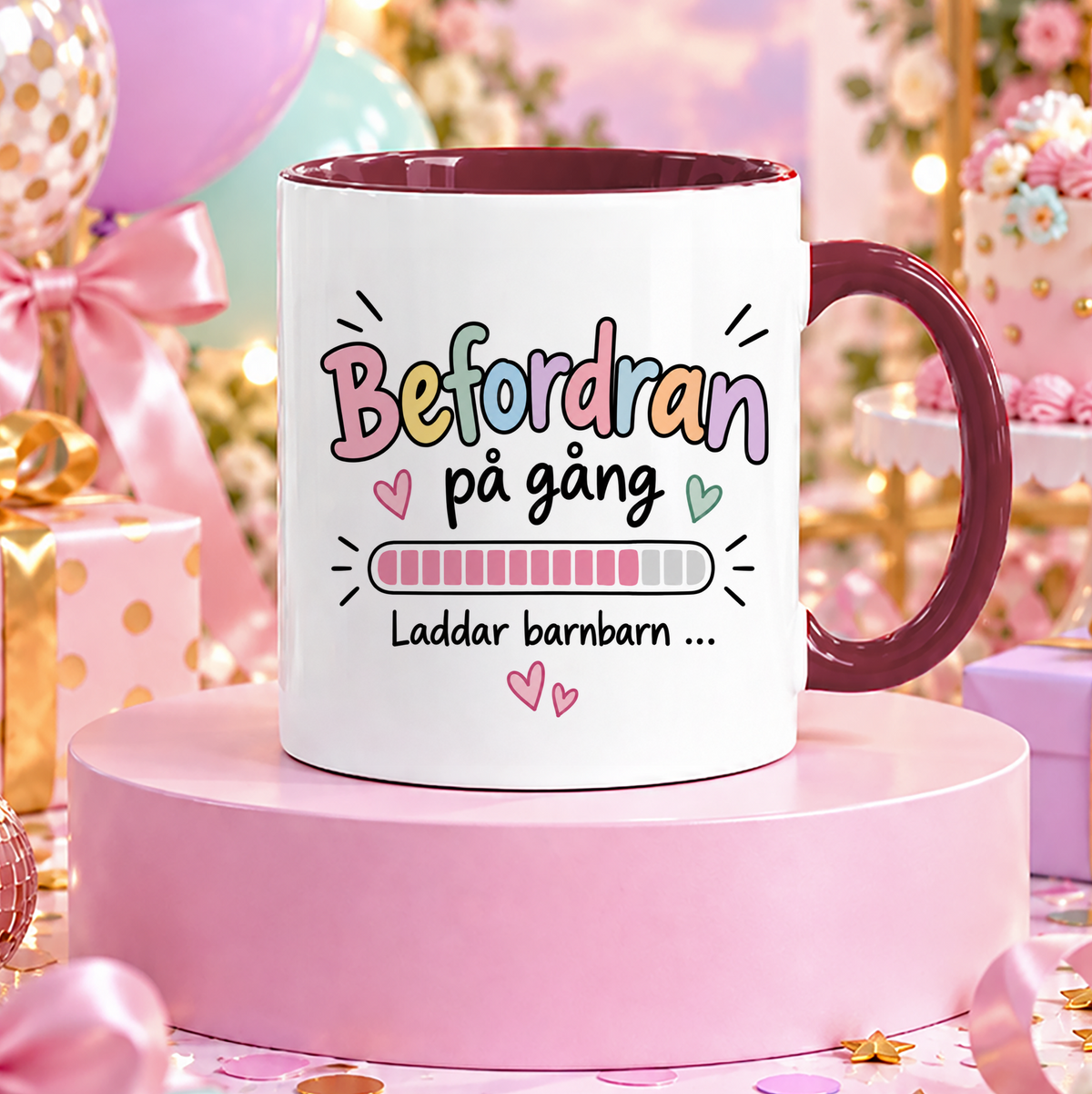 Befordran på gång | Rolig mugg