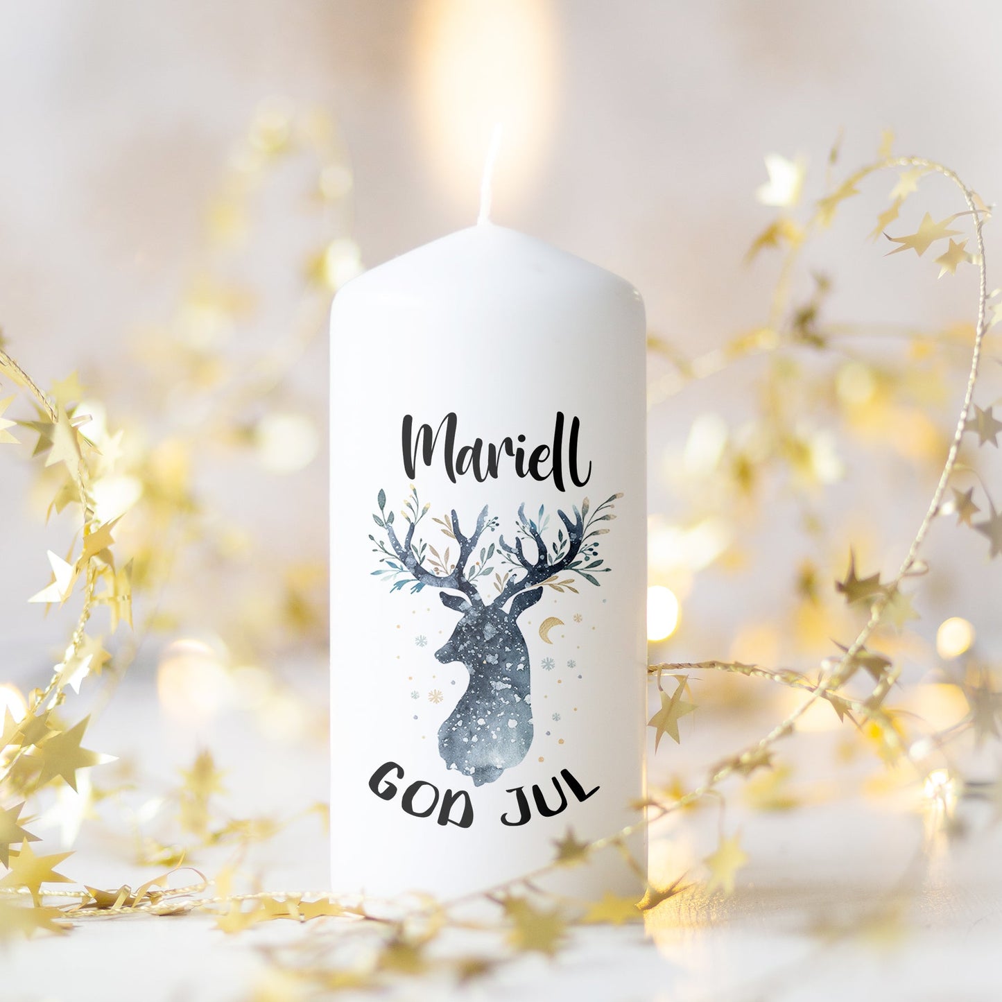Blå ren | Blockljus