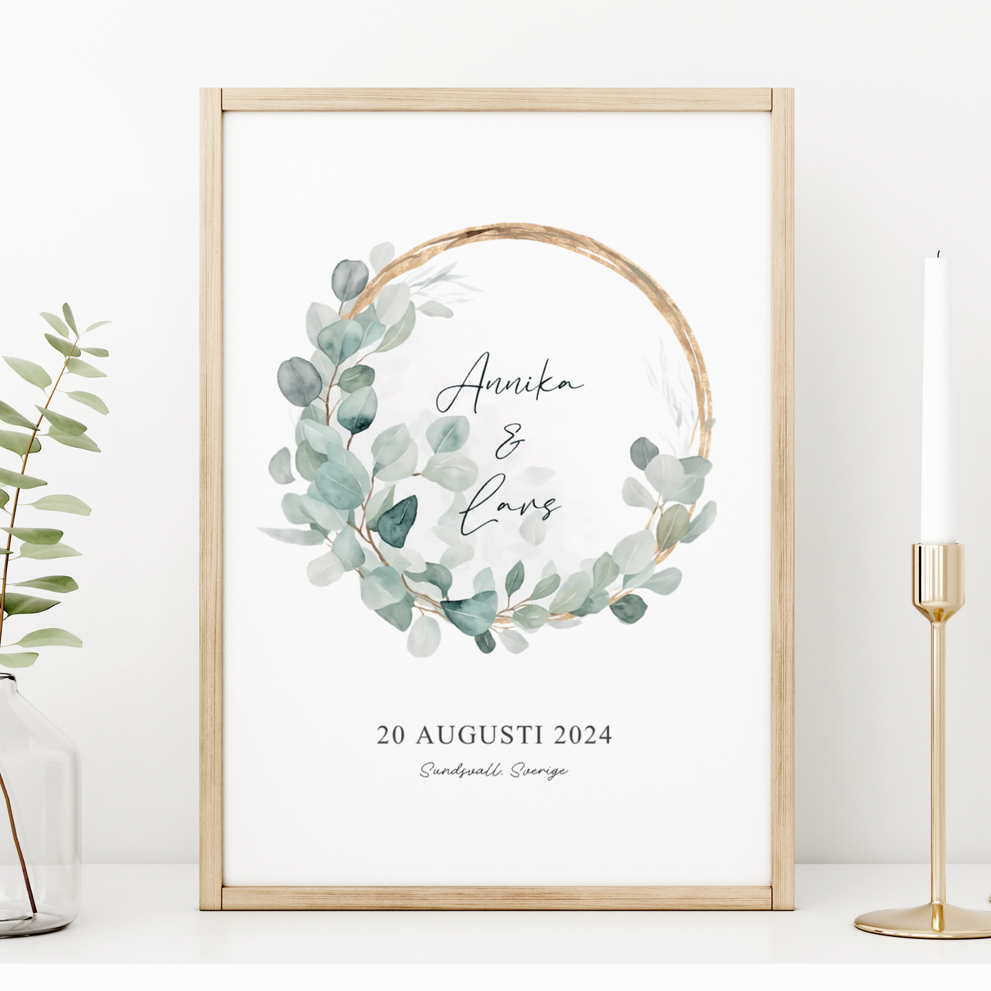 Eucalyptus | Bröllopsposter
