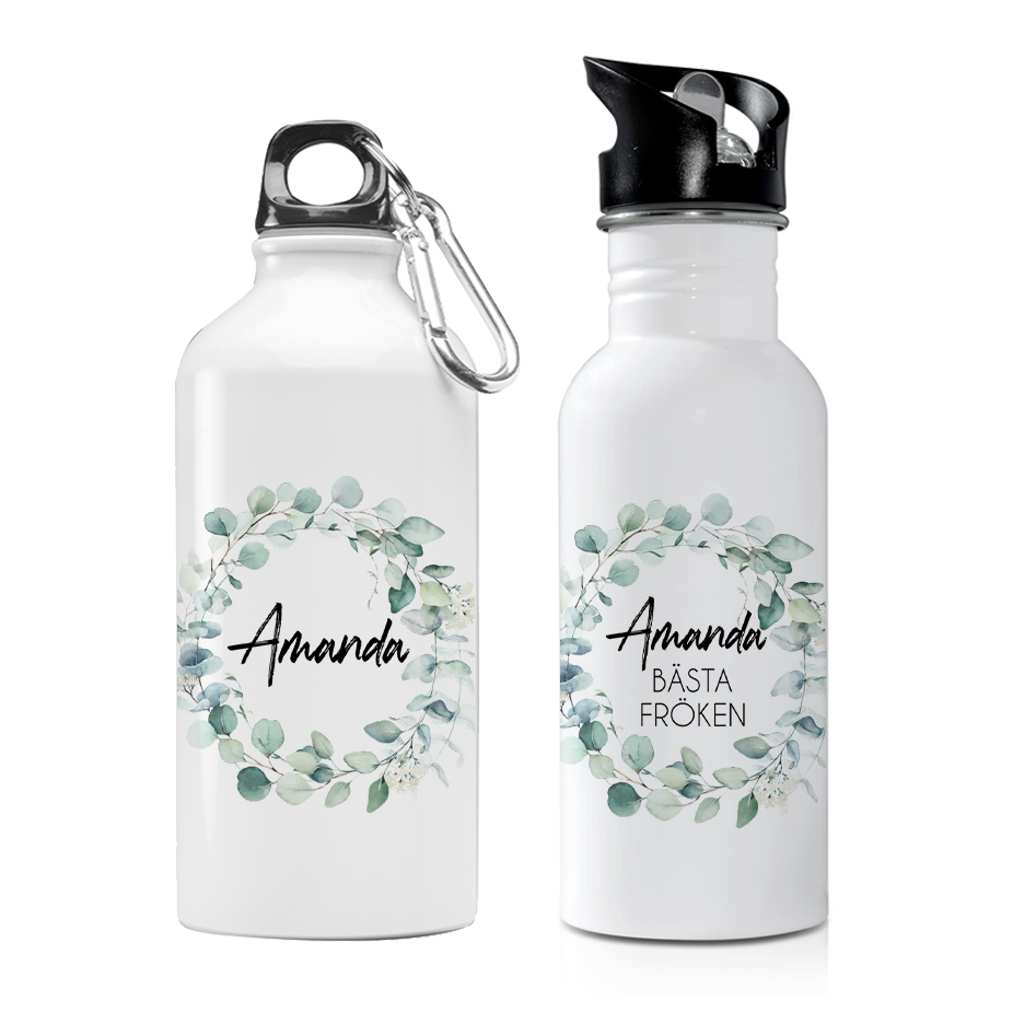 Eucalyptuskrans | Vattenflaska