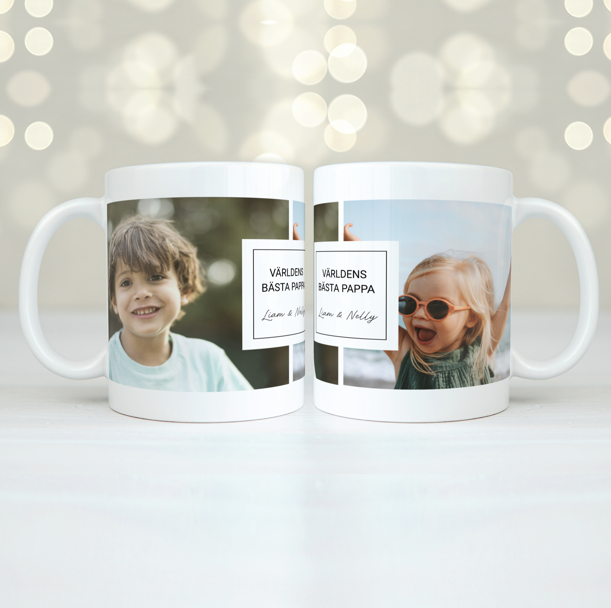 Mugg med två foton - Presenttips
