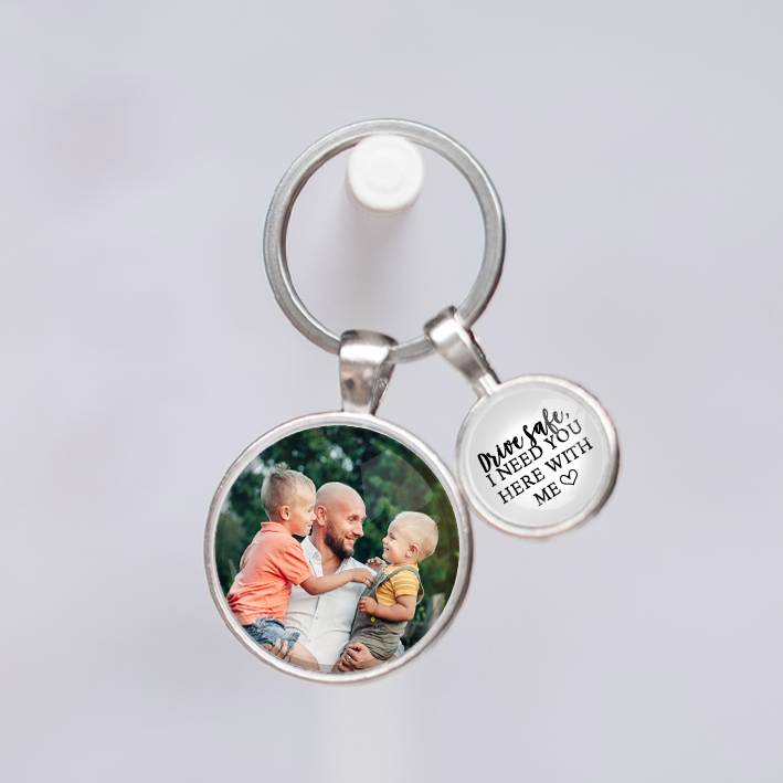 Personlig nyckelring fars dag