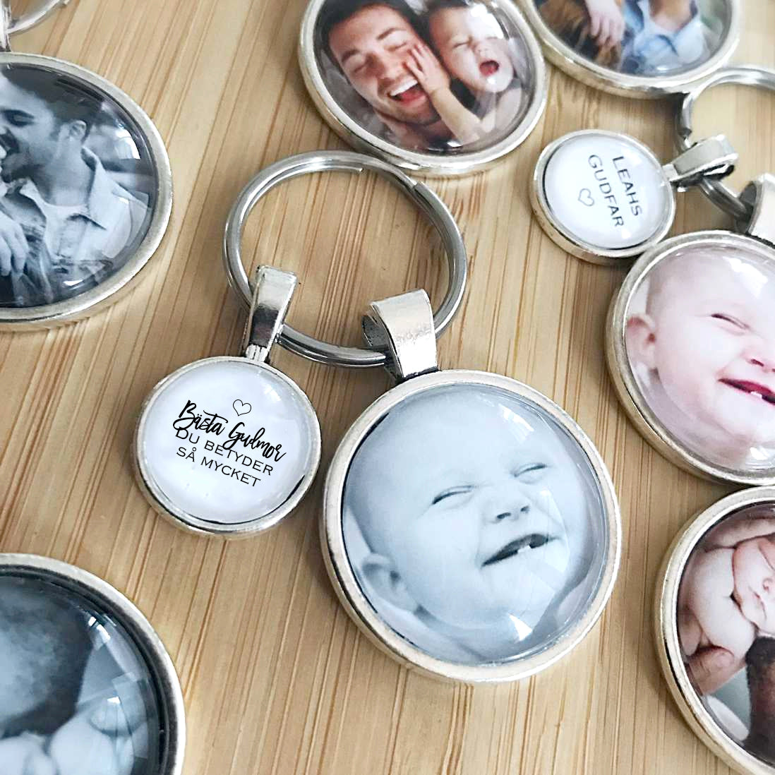 Fotonyckelring | Gudmor, gudfar & fadder