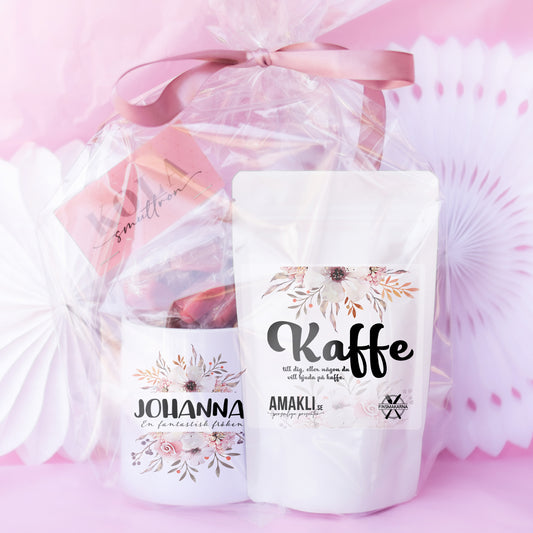 Frökenpaket | Mugg, kaffe & godis