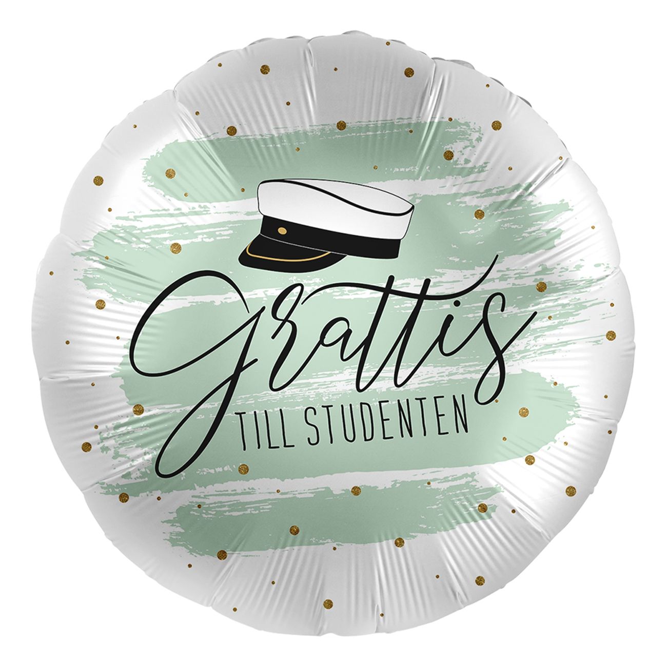 Grattis till studenten (mint) | Studentballong
