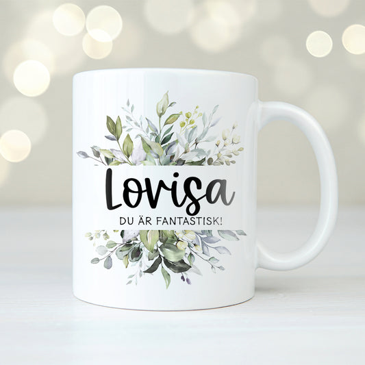 Gröna växter | Personlig mugg