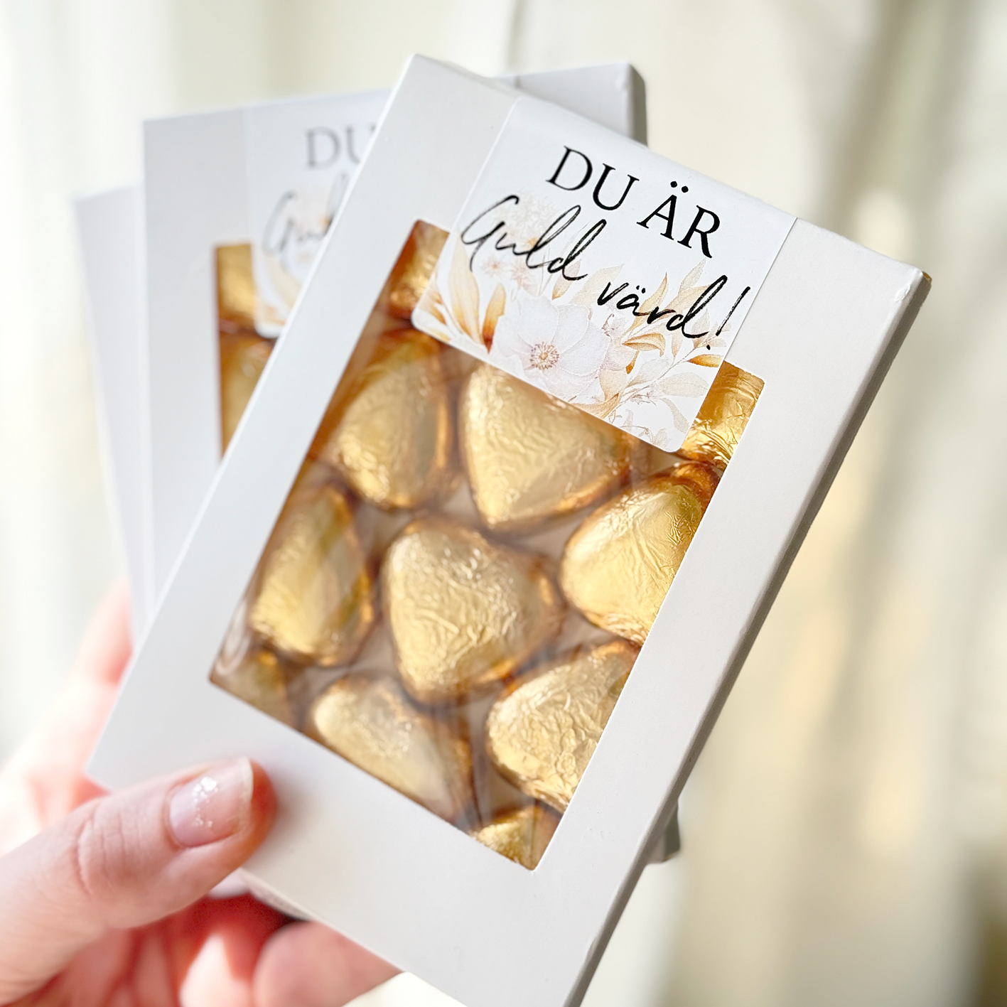 Du är guld värd | Chokladask (90 g)