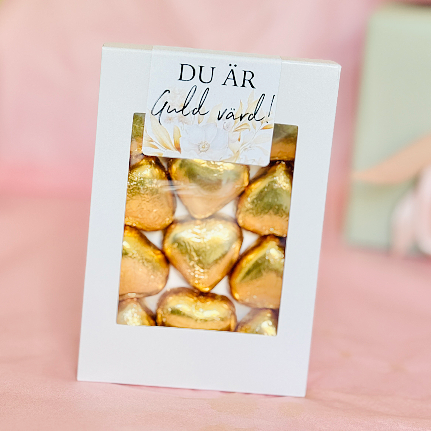 Du är guld värd | Chokladask (90 g)