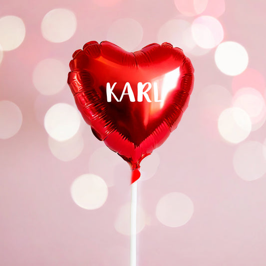 Hjärta, namn | Miniballong