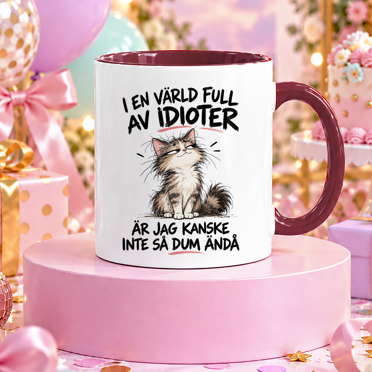 I en värld full av idioter #2 | Rolig mugg