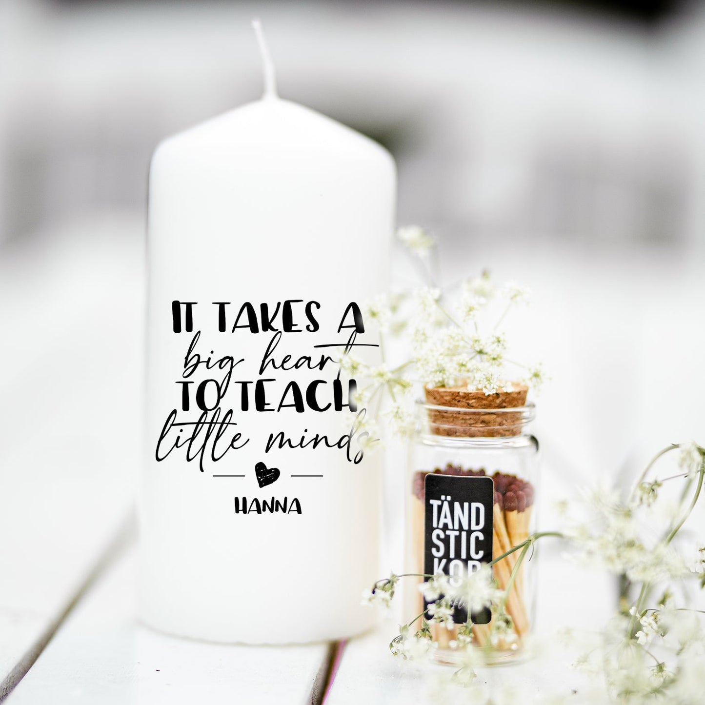 It takes a big heart | Blockljus