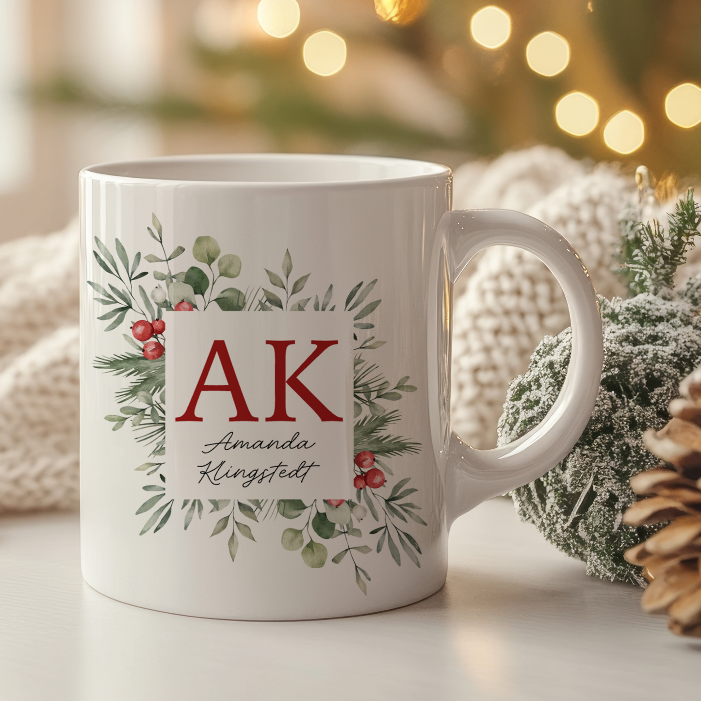 Julkvistar | Personlig julmugg