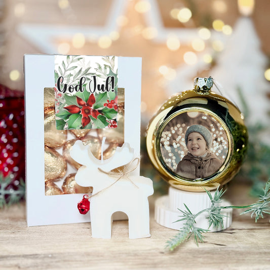 Julpaket | Chokladask, julkula & ljus