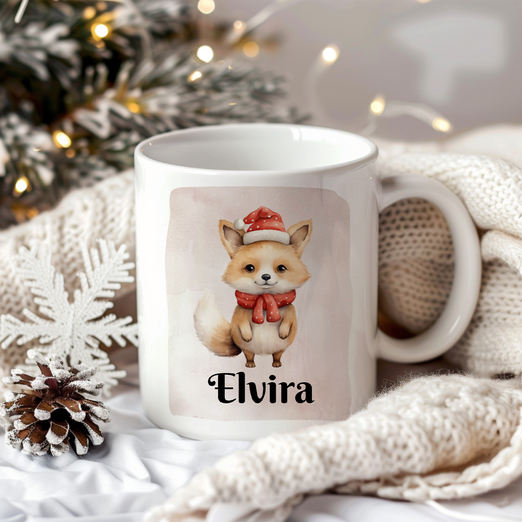 Julräv | Personlig julmugg