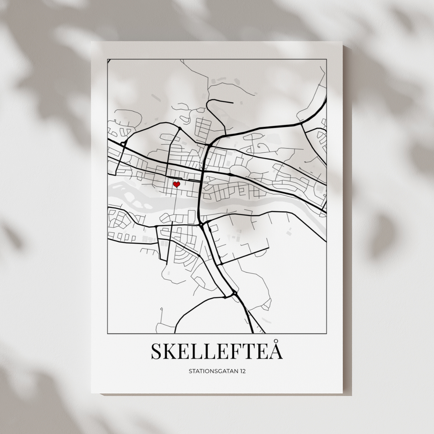 Karta | Personlig poster