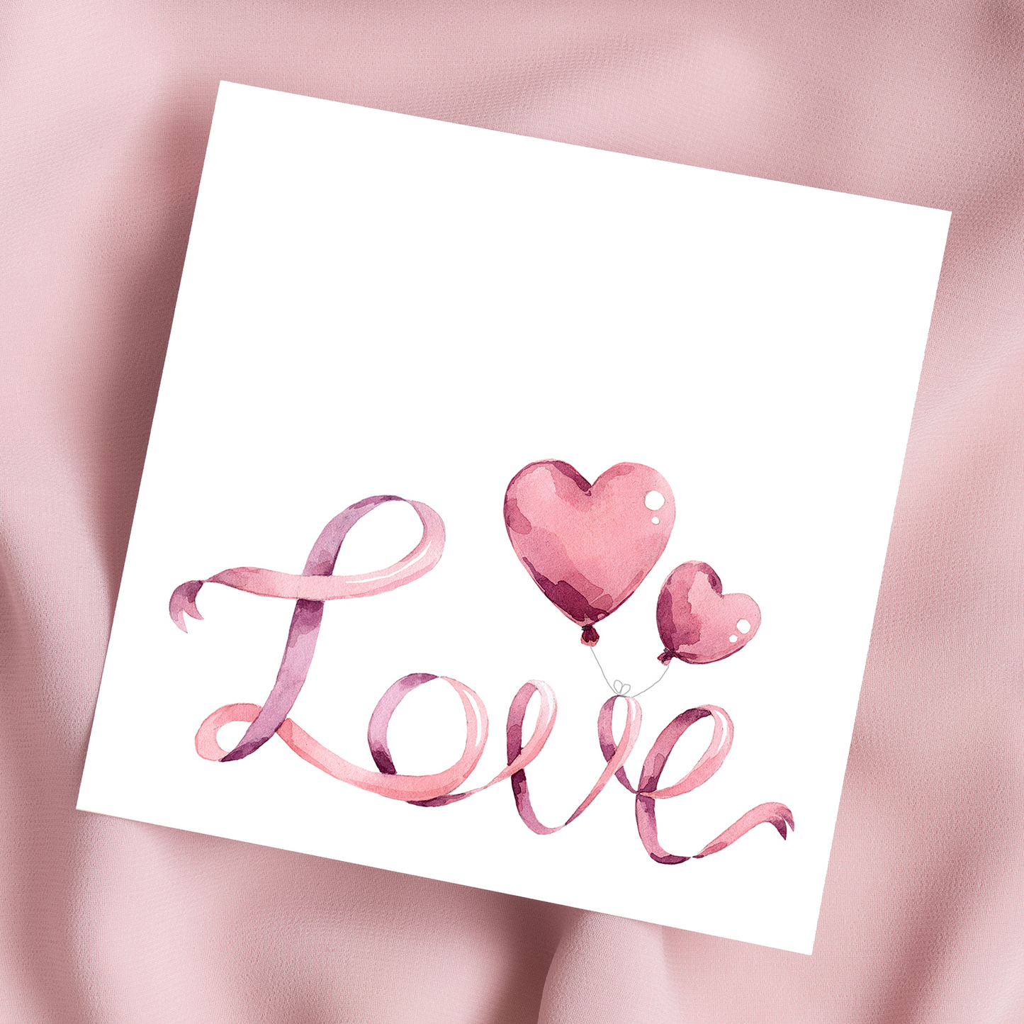 Love | Dubbelvikt kort