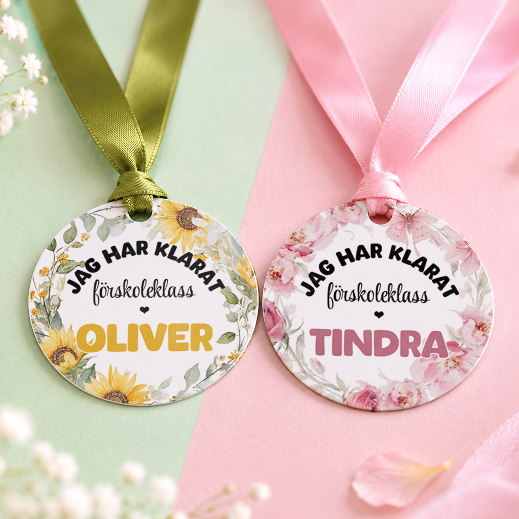 Jag har slutat .. | Skolavslutningsmedalj