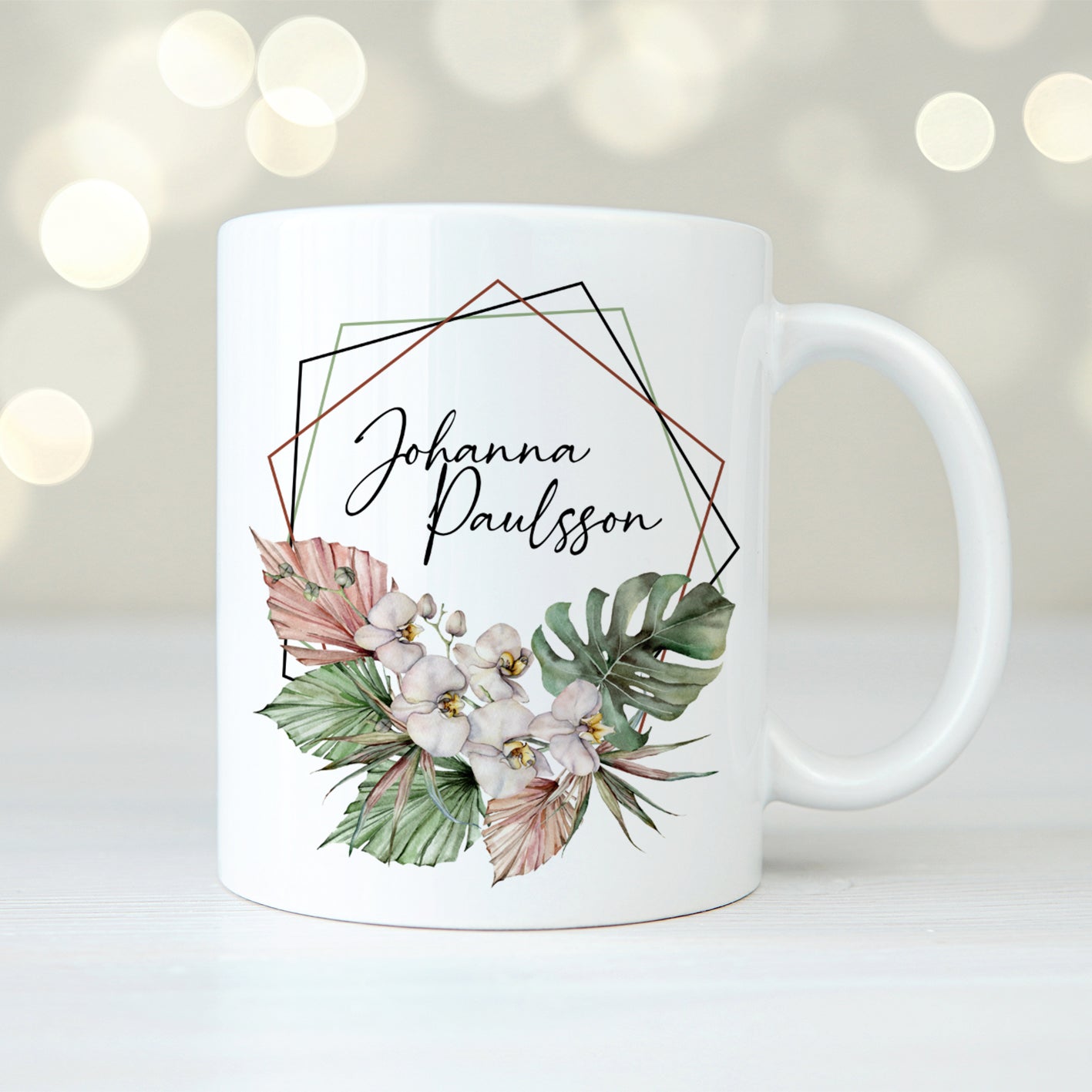 Monstera #1 | Personlig mugg