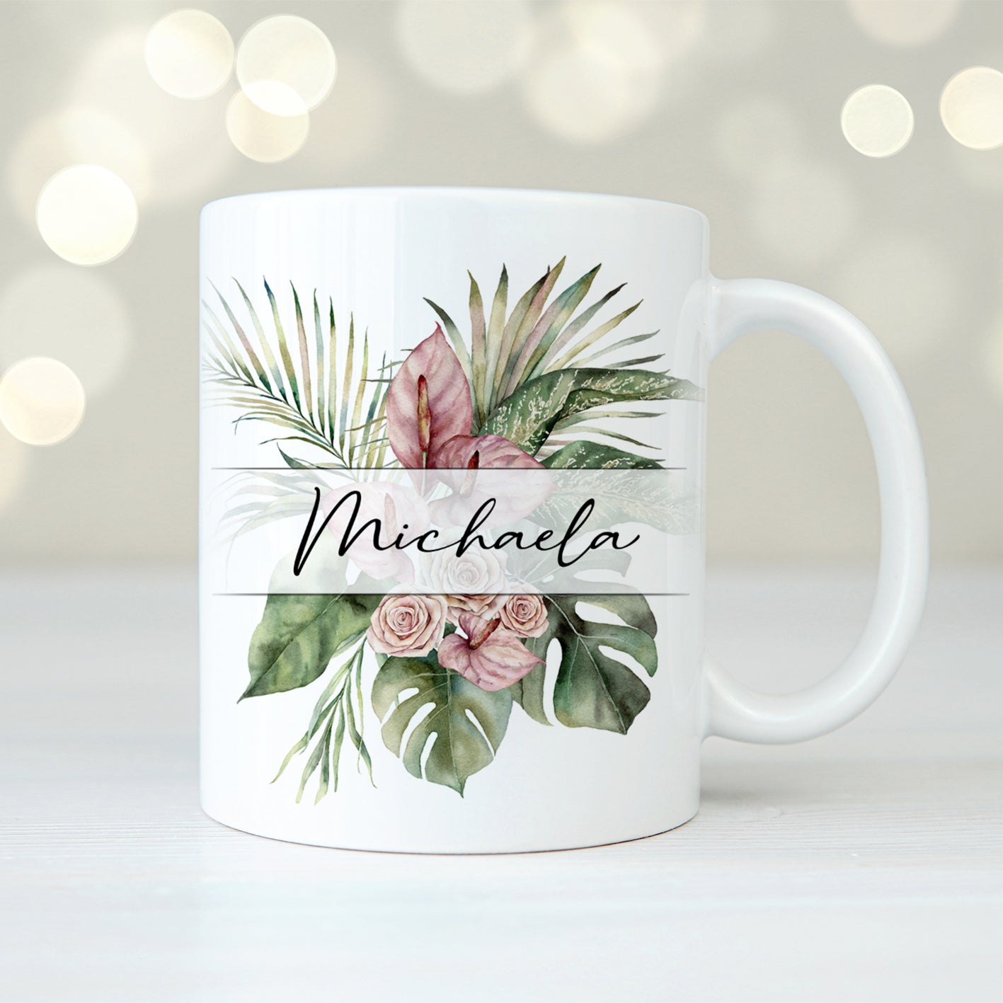 Monstera #2 | Personlig mugg