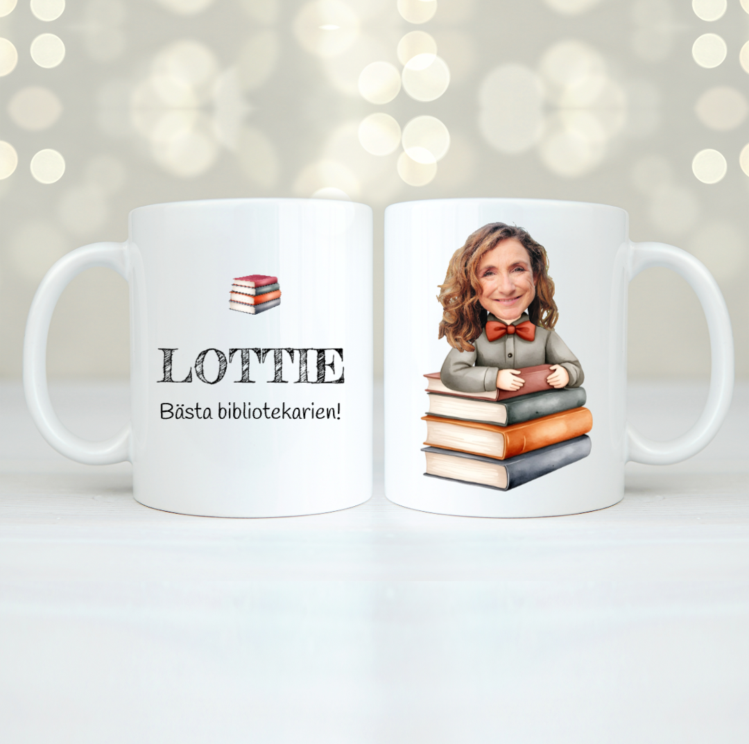 Bibliotekarie | Personlig mugg