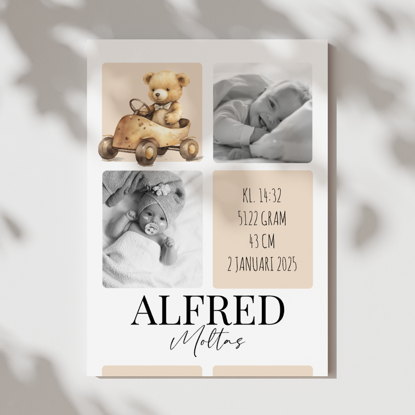 Nalle | Personlig födelseposter