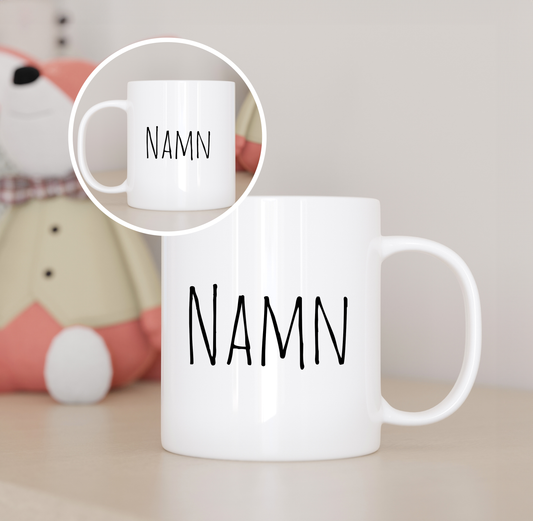 Namn | Personlig barnmugg