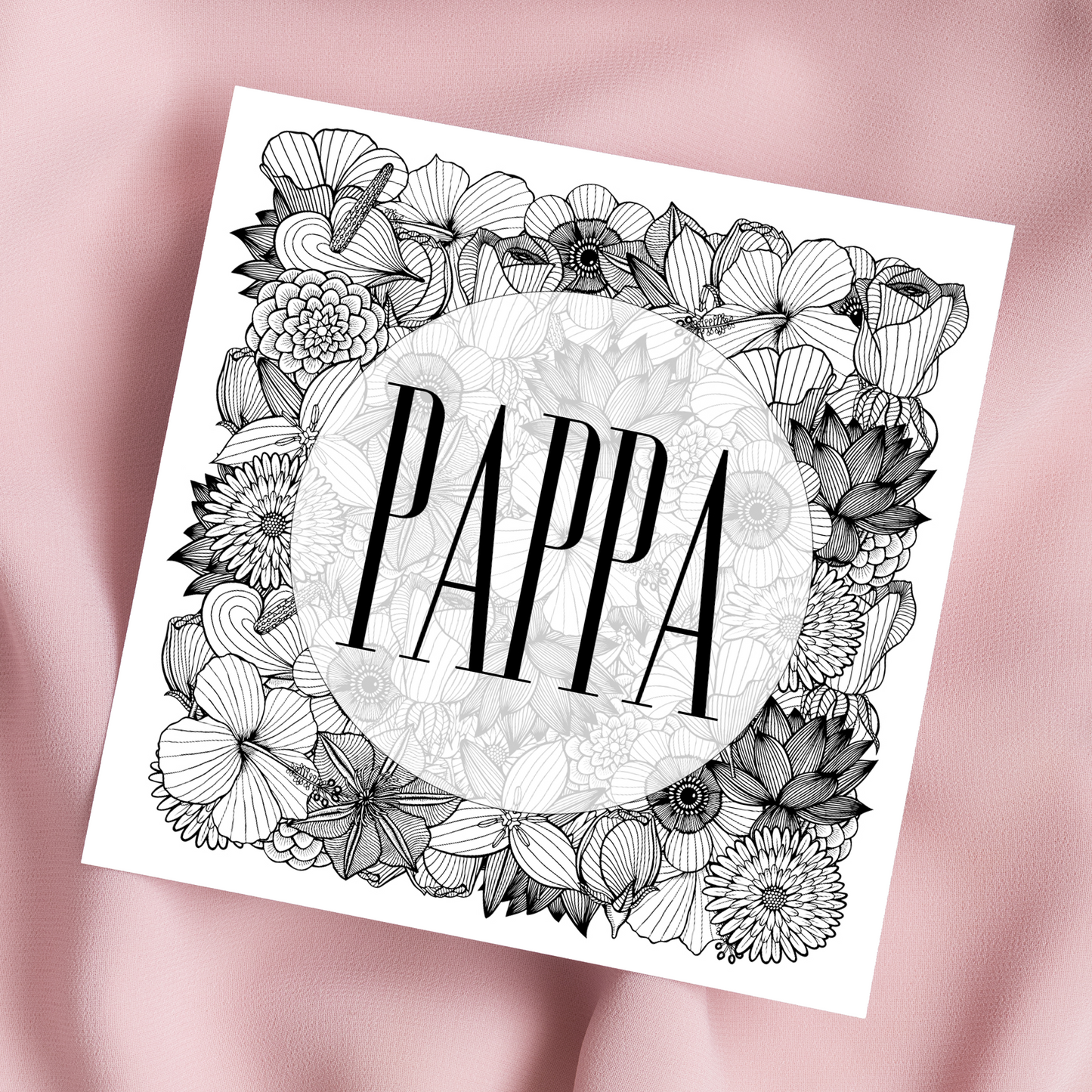 PAPPA | Dubbelvikt kort