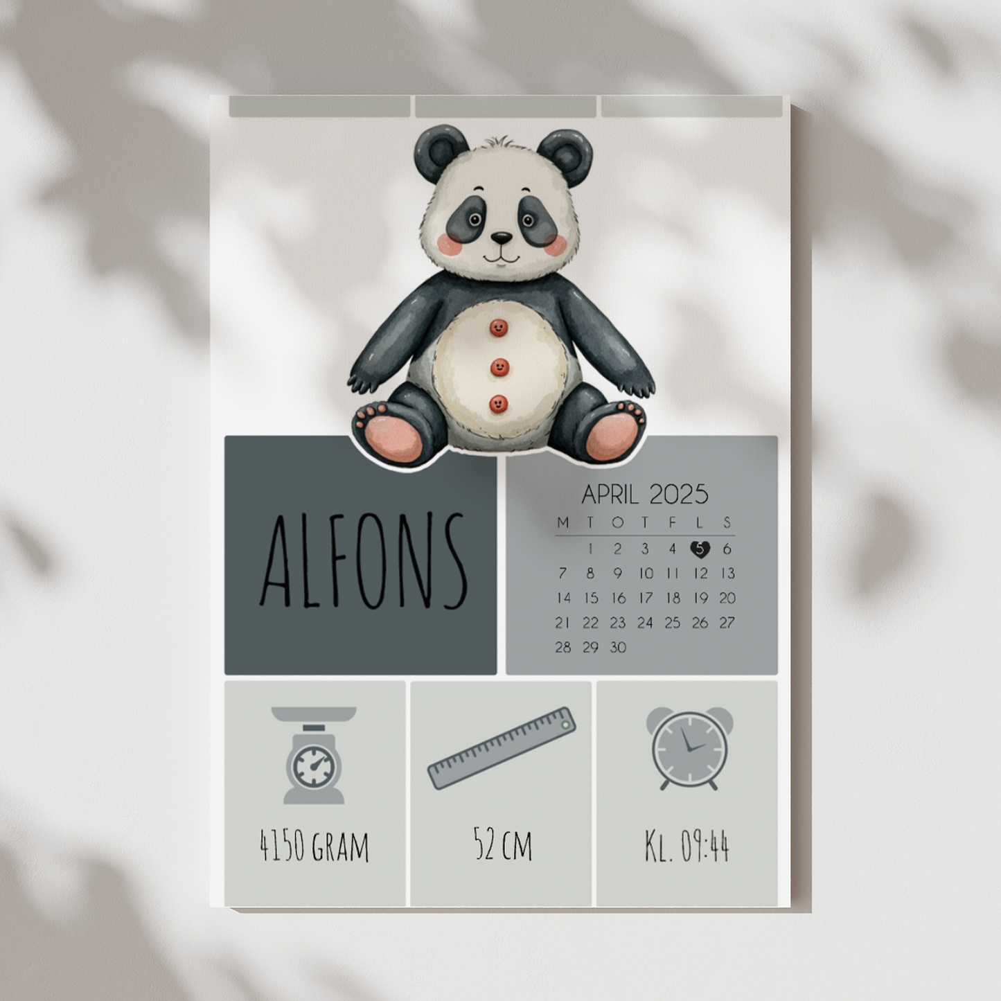 Panda | Födelsetavla