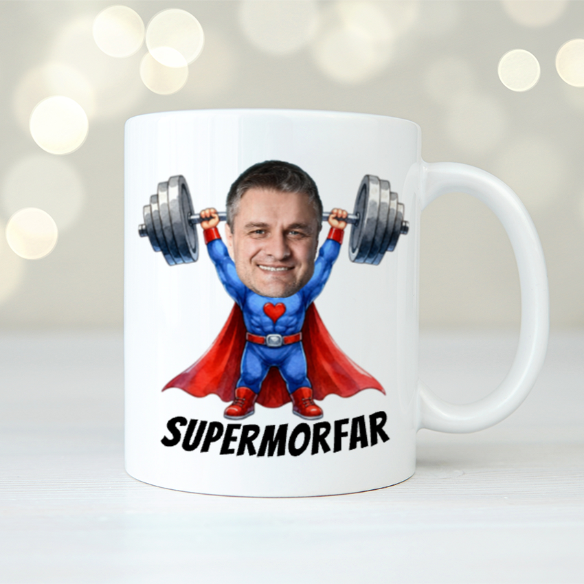 Stark superhjälte | Ansikte | Personlig mugg