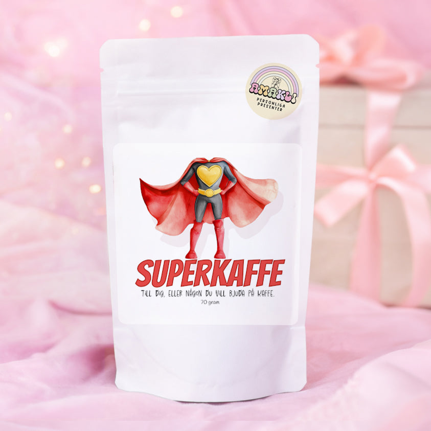 Superhjälte | Röd | Amakli Kaffe/Te