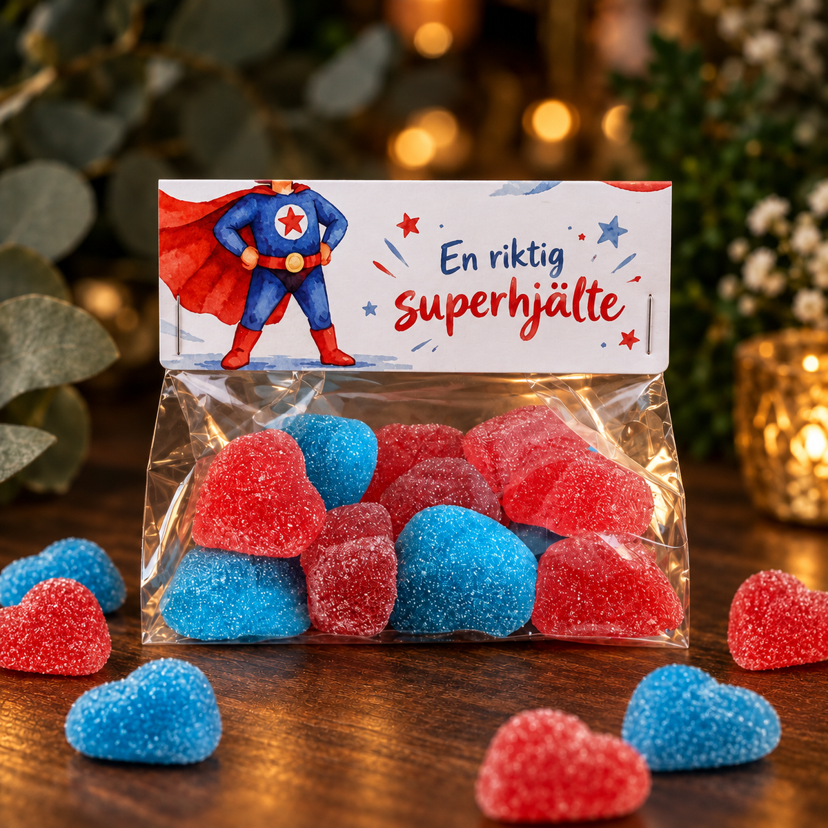En riktig superhjälte | Geléhjärtan