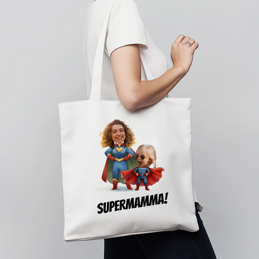 Supermamma | Personlig tygpåse
