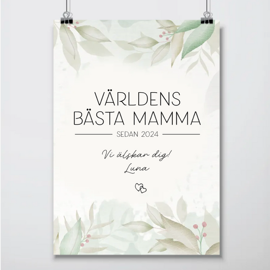 Världens bästa | Poster med text