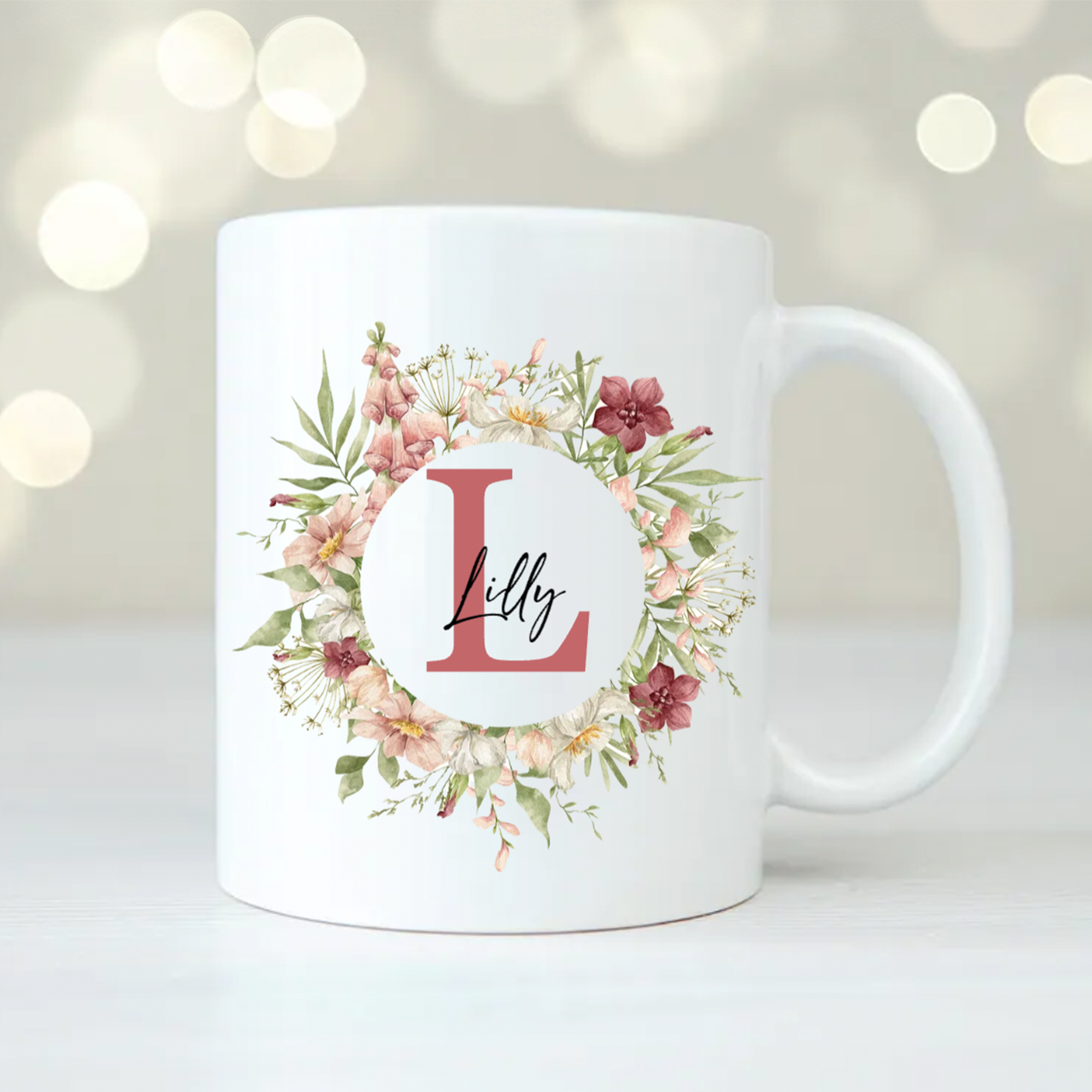Vilda blommor | Personlig mugg