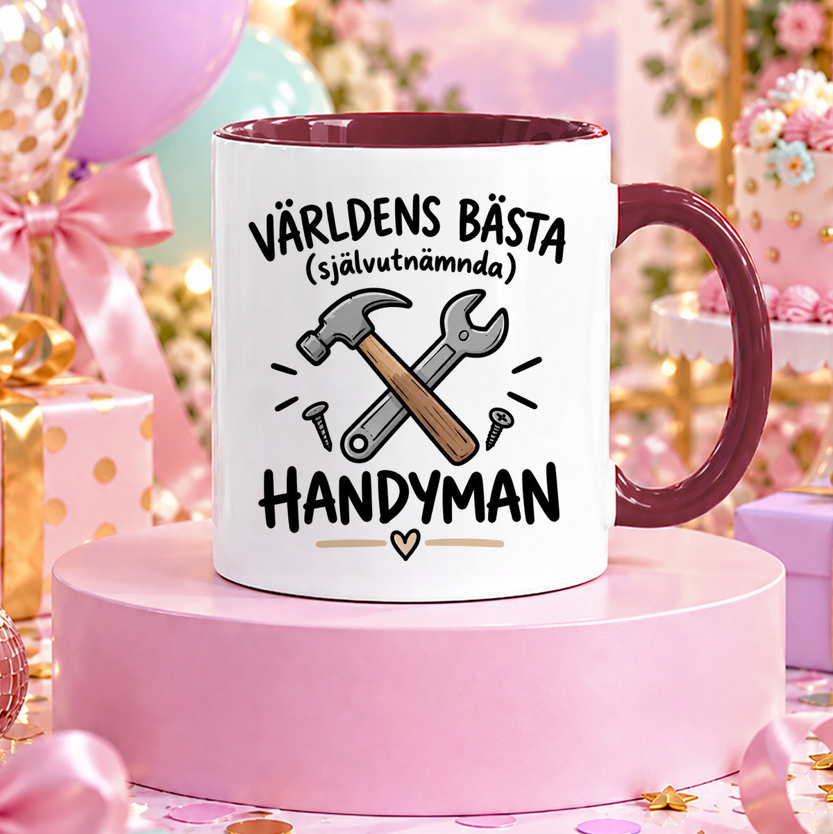 Självutnämnd handyman | Rolig mugg