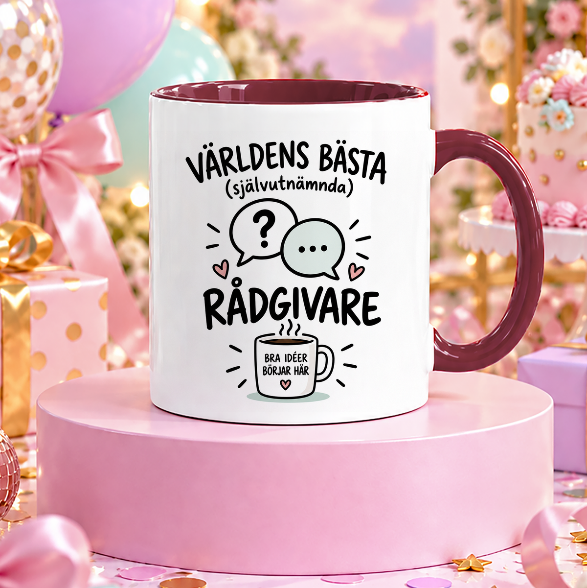 Självutnämnd Rådgivare | Rolig mugg