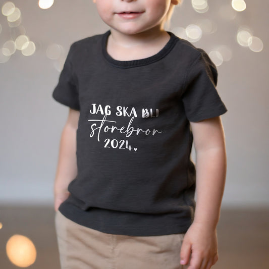 Jag ska bli storebror ... | Personlig t-shirt