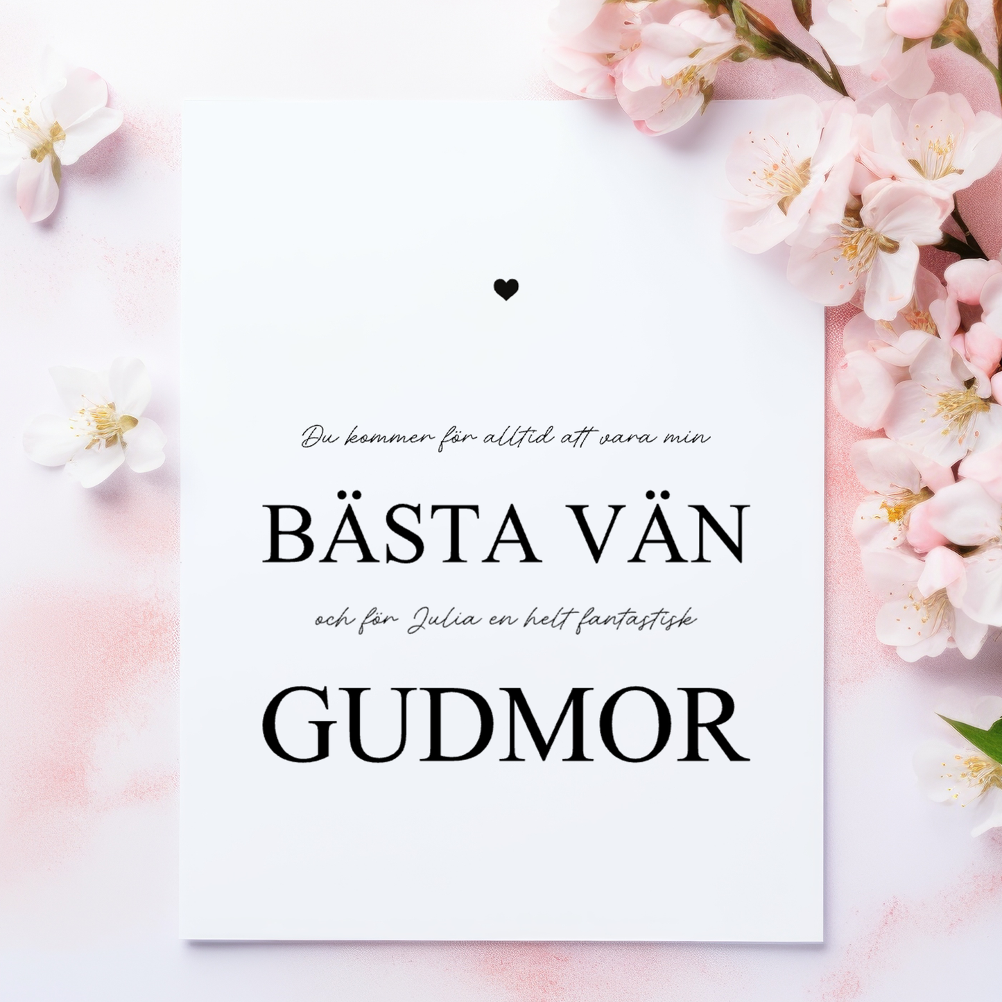 Gudmor & Gudfar| Personlig poster