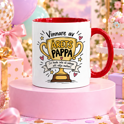 Presentpaket | Årets pappa | Mugg, kaffe & godis