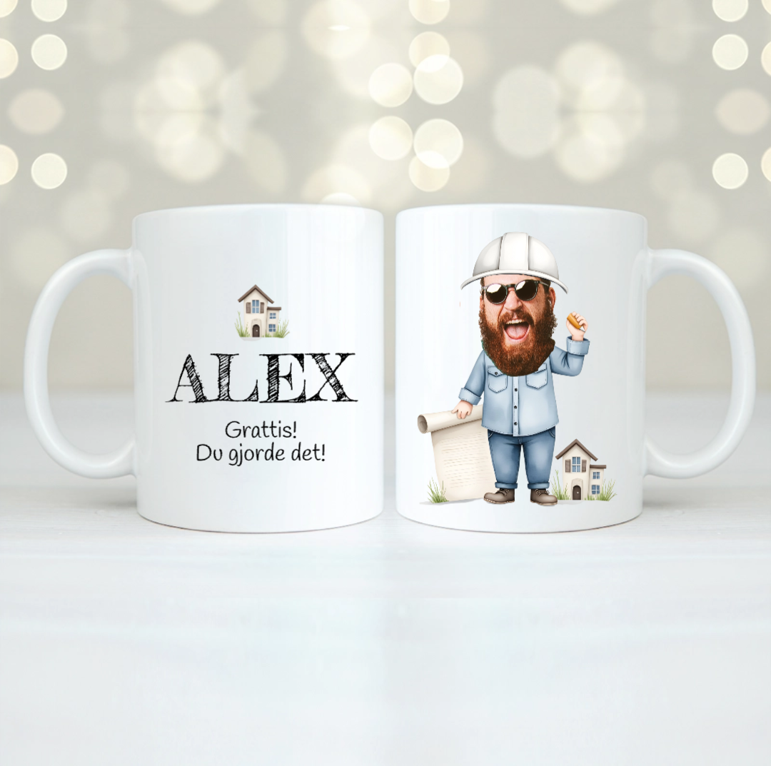 Arkitekt | Personlig mugg