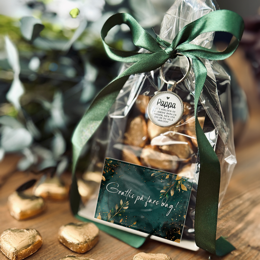 Fars dag present | Chokladask & Nyckelring