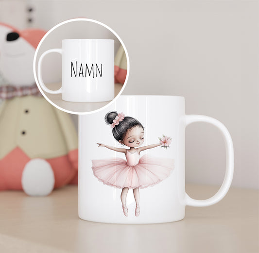 Ballerina | Personlig barnmugg