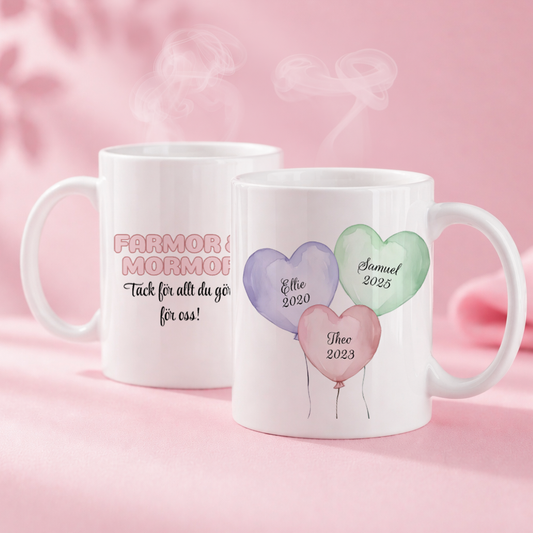 Ballonger | Personlig mugg