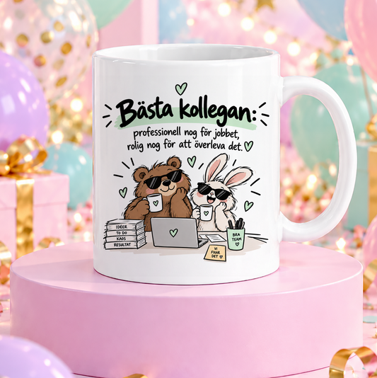 Bästa kollegan #2 | Rolig mugg