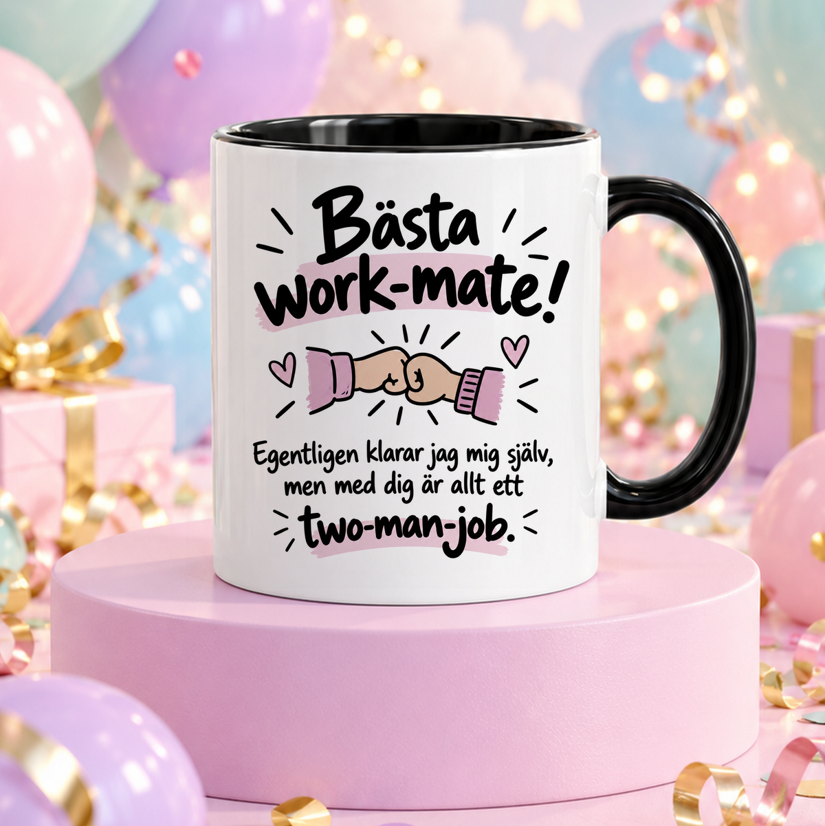 Bästa work-mate | Rolig mugg