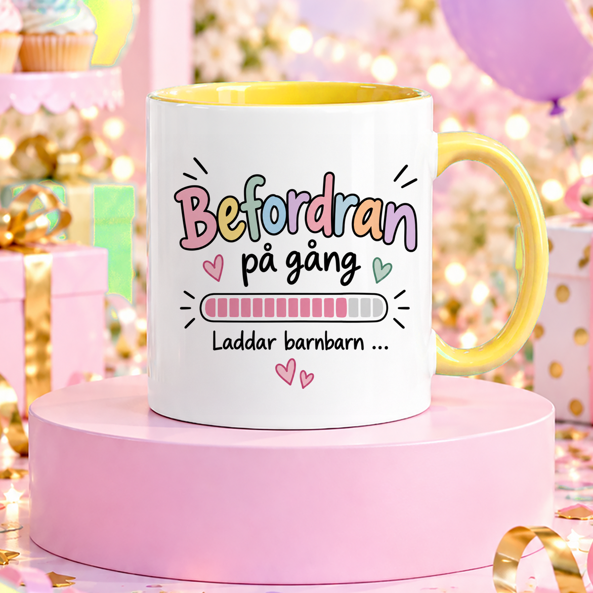 Befordran på gång | Rolig mugg
