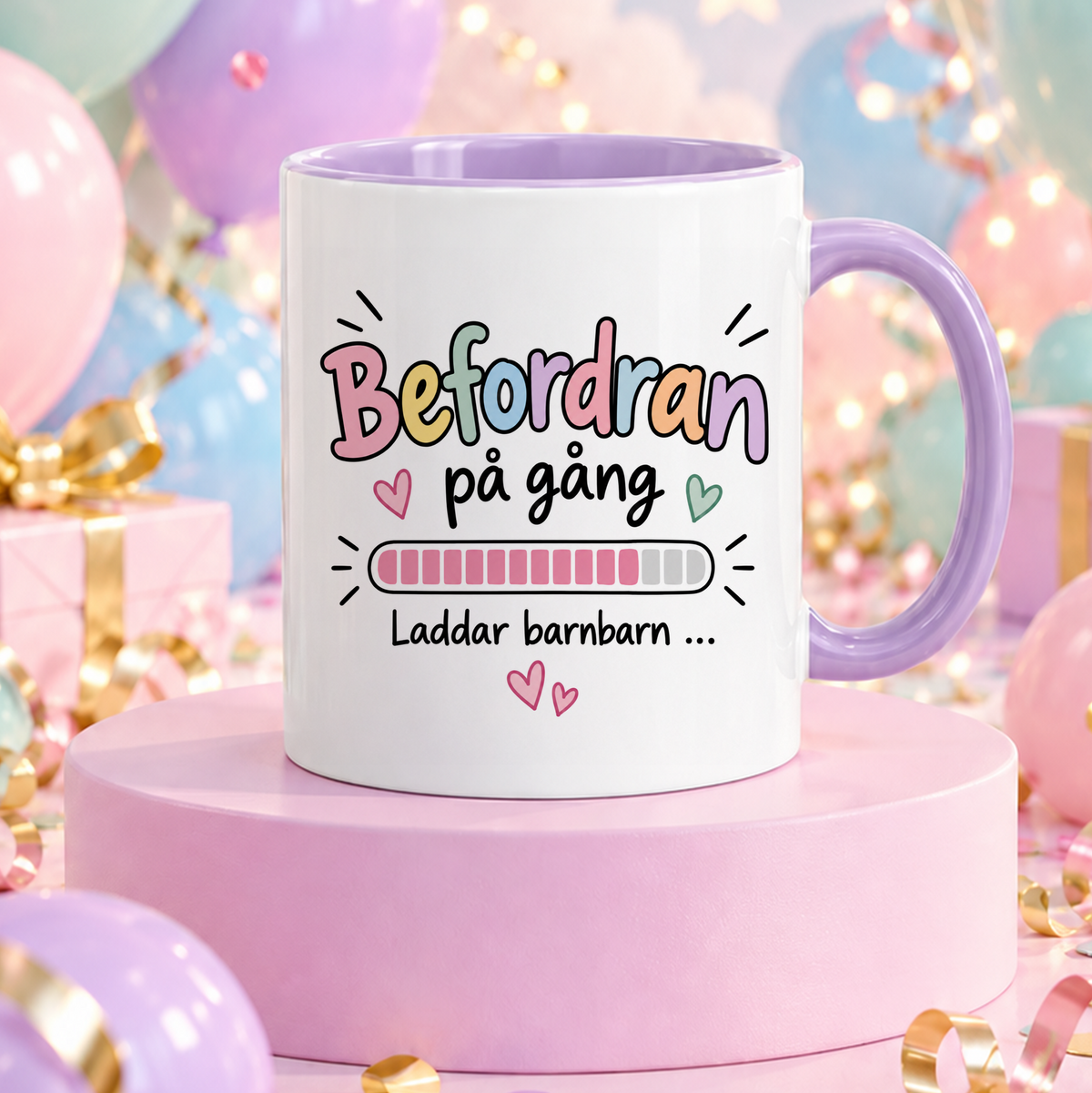 Befordran på gång | Rolig mugg