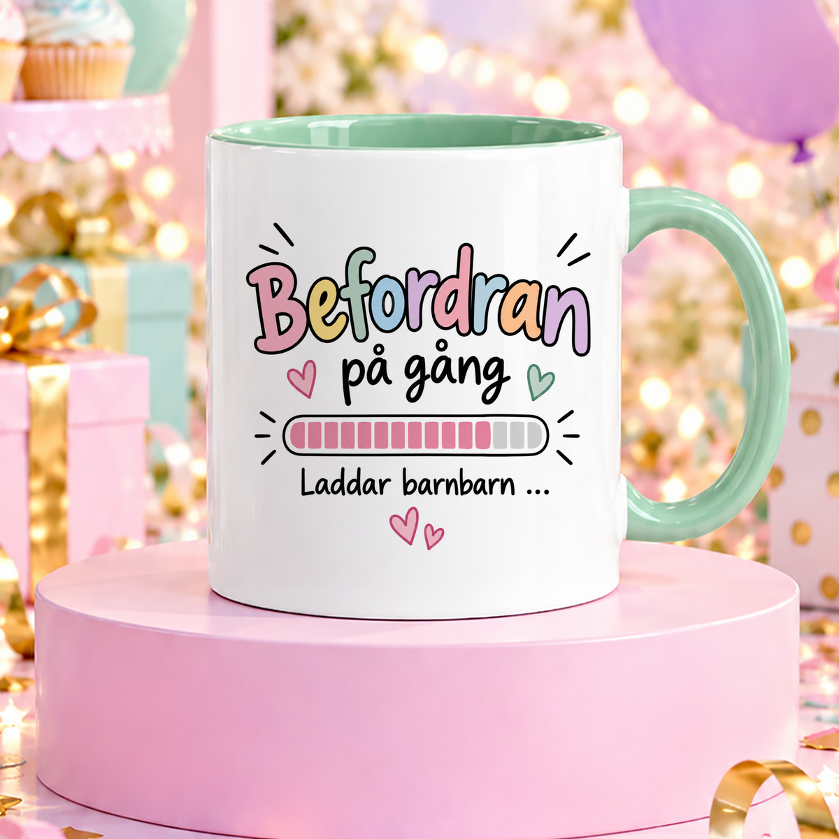Befordran på gång | Rolig mugg